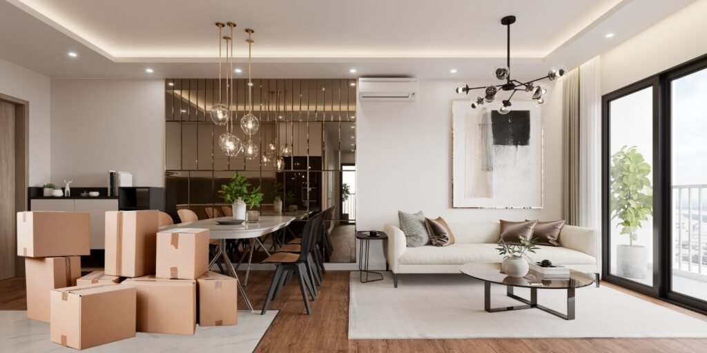 Average Cost to Move 3 bedroom apartment locally & long distance
