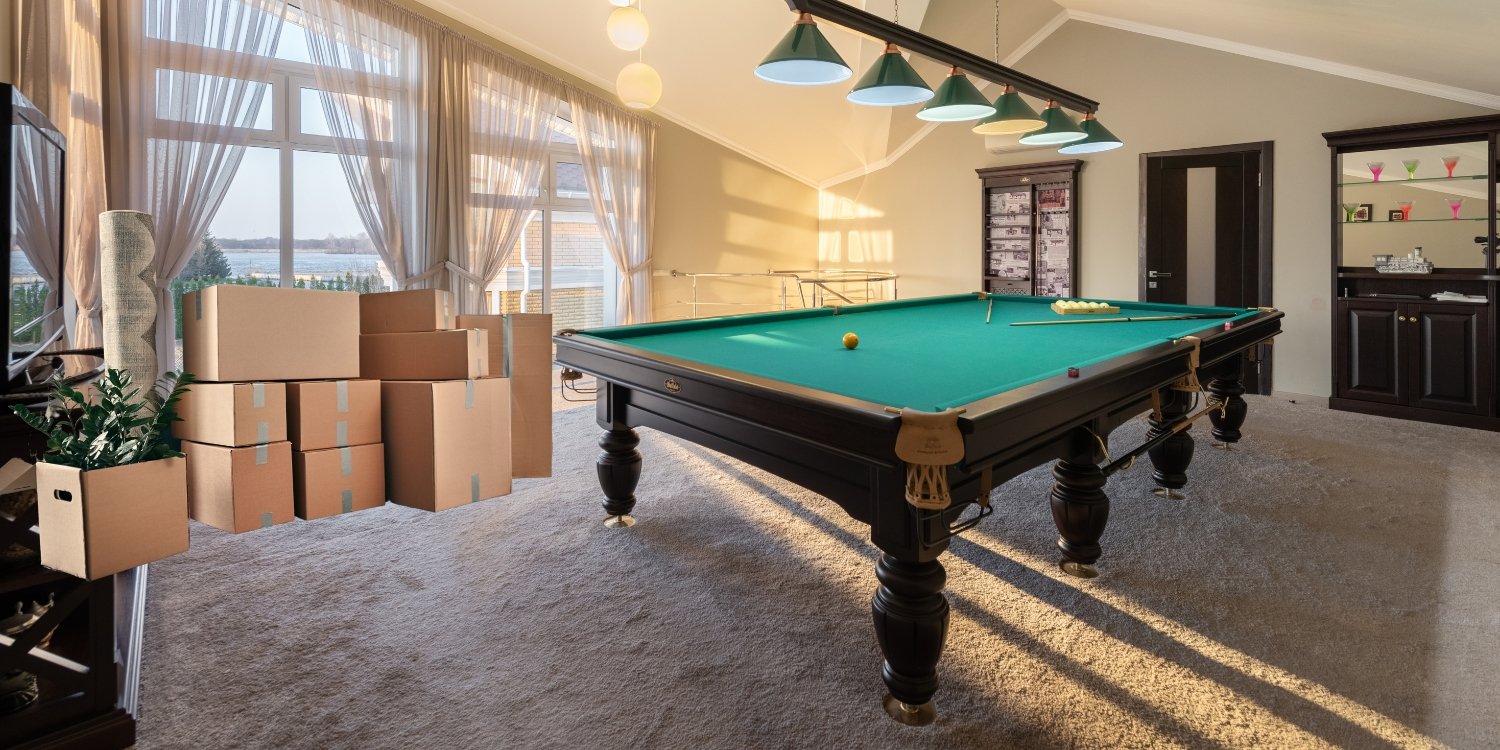 how to move a pool table