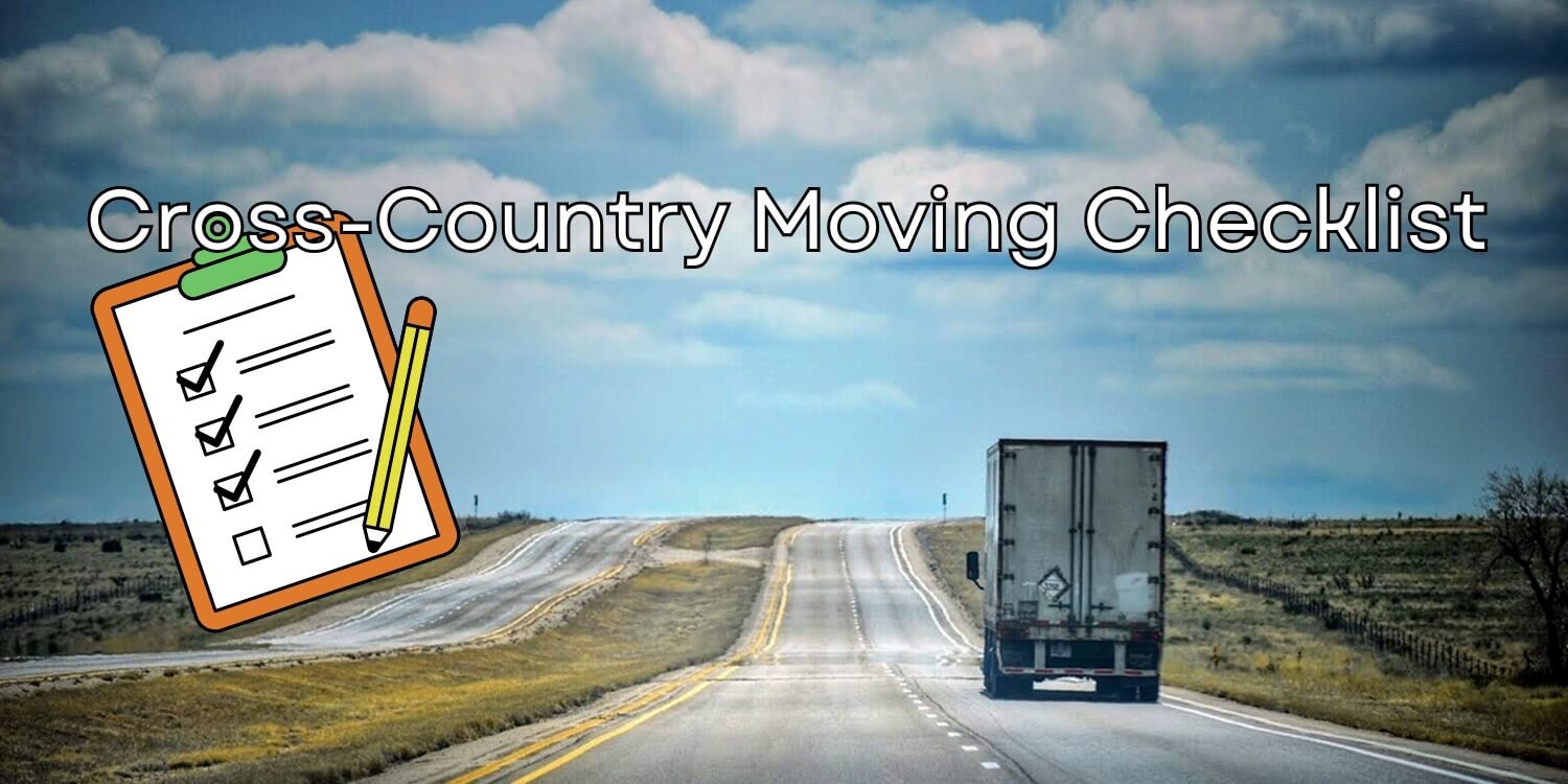 cross country moving checklist