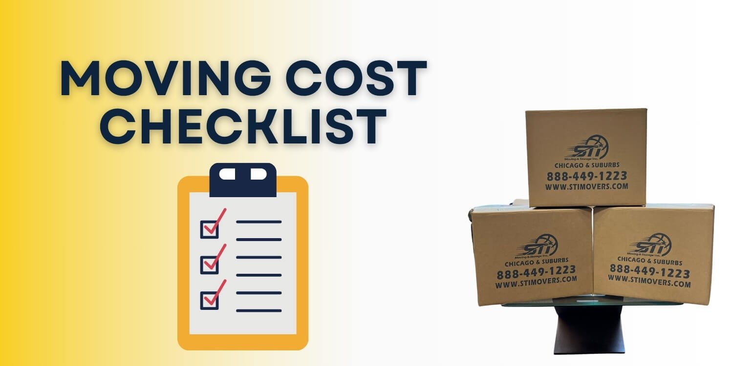 moving costs checklist​