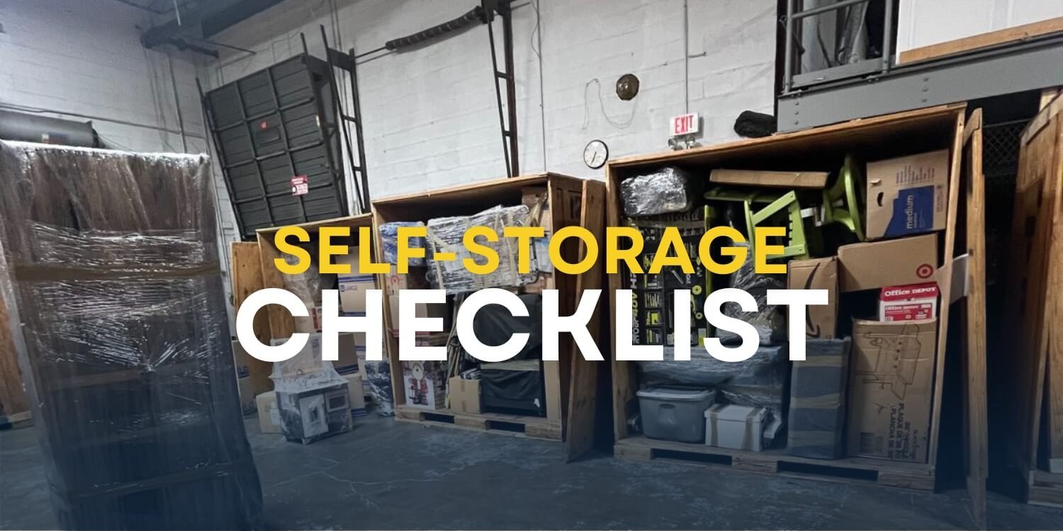 self storage checklist