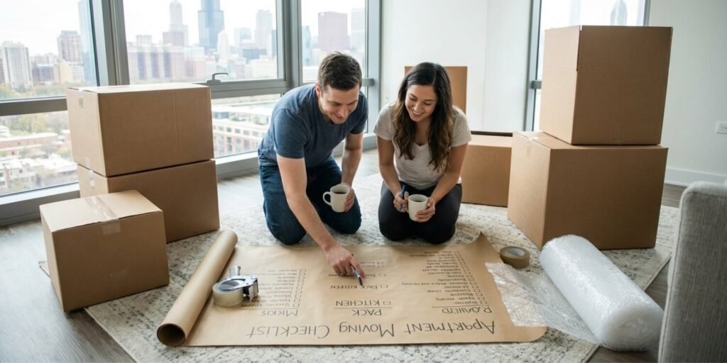 apartment moving checklist