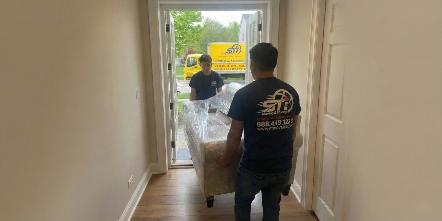 how to get a couch through a door