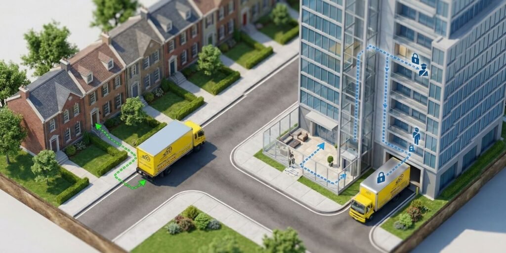 what is the difference between a condo and a townhouse