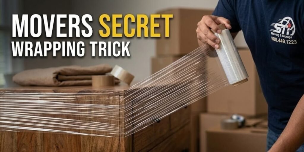 how to pack furniture for moving
