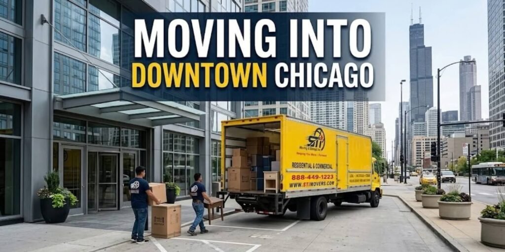 moving in downtown chicago