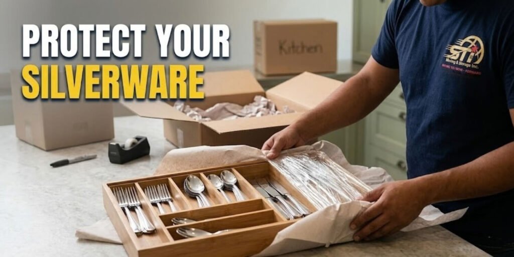 wrapping silverware