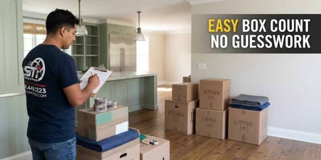 how many moving boxes