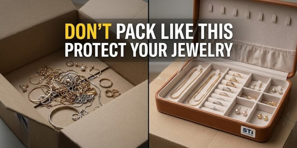 how to pack necklaces for moving