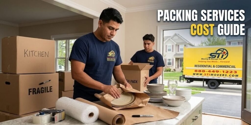 packers and movers cost