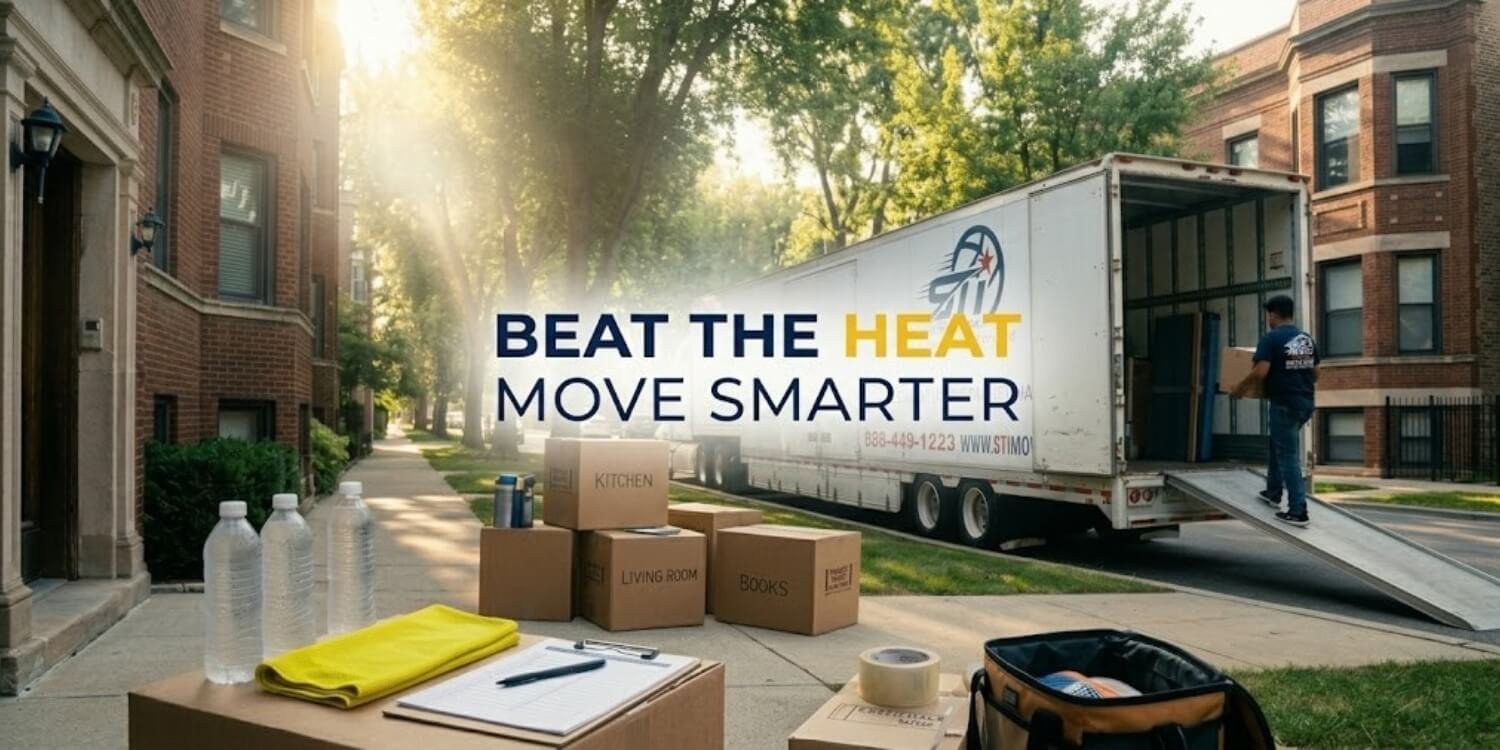 tips for moving in the summer